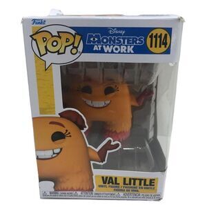 Funko Pop Disney Monsters at work Val Little 1114 vinyl‎ figure new box damage